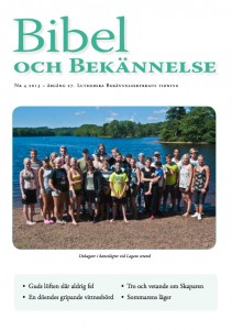 Bibel och Bekännelse 2013 nr.4